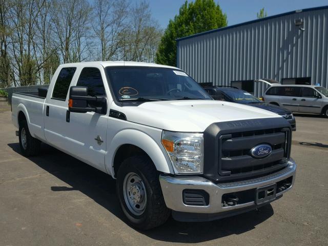 1FT8W3AT4GEA21541 - 2016 FORD F350 SUPER WHITE photo 1