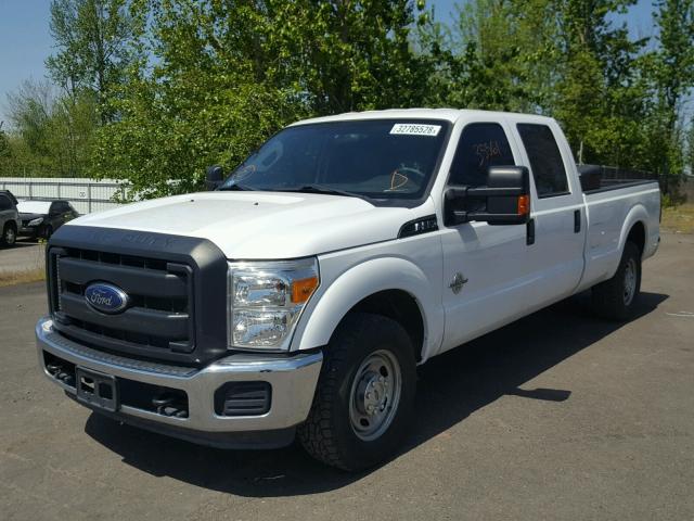 1FT8W3AT4GEA21541 - 2016 FORD F350 SUPER WHITE photo 2