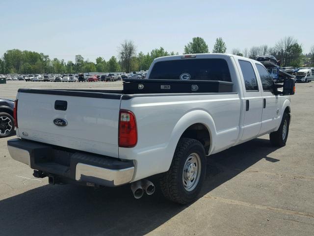 1FT8W3AT4GEA21541 - 2016 FORD F350 SUPER WHITE photo 4