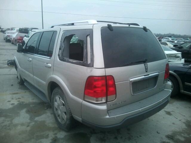 5LMEU68H94ZJ38430 - 2004 LINCOLN AVIATOR 灰色 照片 3