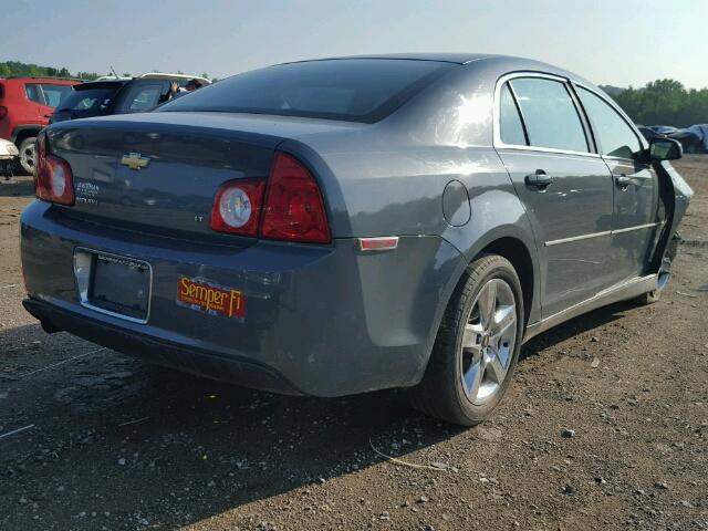 1G1ZH57B194267246 - 2009 CHEVROLET MALIBU 1LT GRAY photo 4