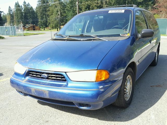 2FMZA5148WBE03715 - 1998 FORD WINDSTAR W BLUE photo 2