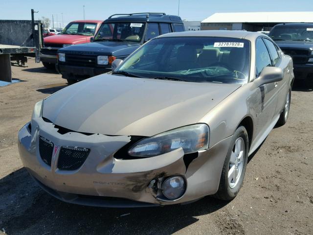 2G2WP552271149235 - 2007 PONTIAC GRAND PRIX GOLD photo 2