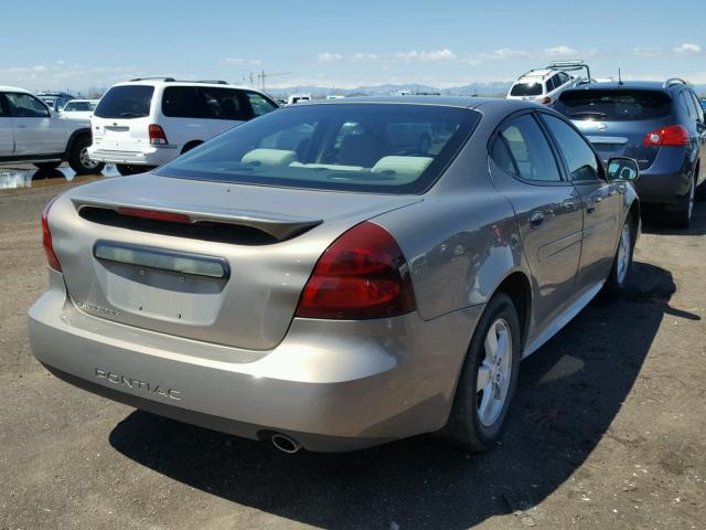 2G2WP552271149235 - 2007 PONTIAC GRAND PRIX GOLD photo 4