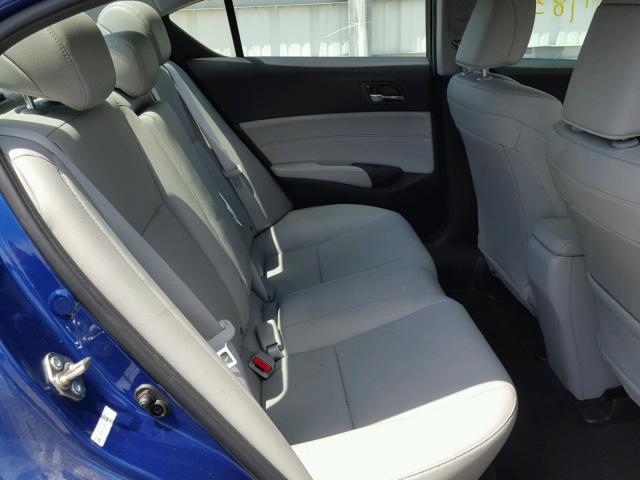 19UDE2F33HA001666 - 2017 ACURA ILX BASE BLUE photo 6
