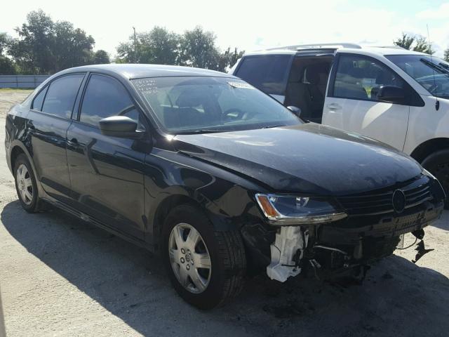 3VW2K7AJ2DM305048 - 2013 VOLKSWAGEN JETTA BASE 黑色 照片 1