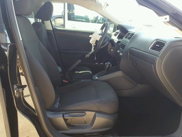 3VW2K7AJ2DM305048 - 2013 VOLKSWAGEN JETTA BASE 黑色 照片 5