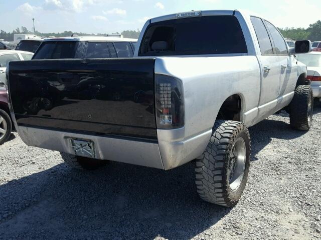 1D7KS28C16J234962 - 2006 DODGE RAM 2500 S SILVER photo 4