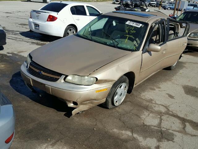1G1NE52J416127173 - 2001 CHEVROLET MALIBU LS TAN photo 2