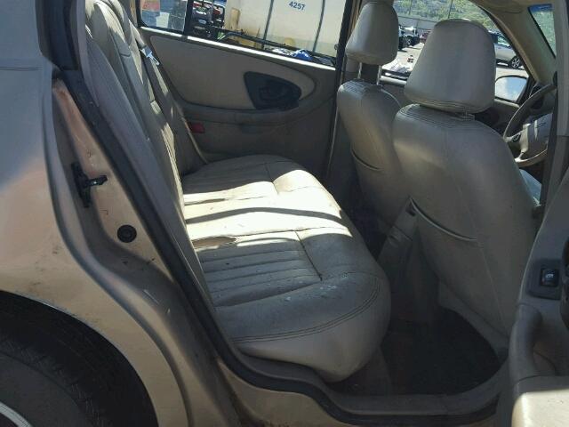 1G1NE52J416127173 - 2001 CHEVROLET MALIBU LS TAN photo 6