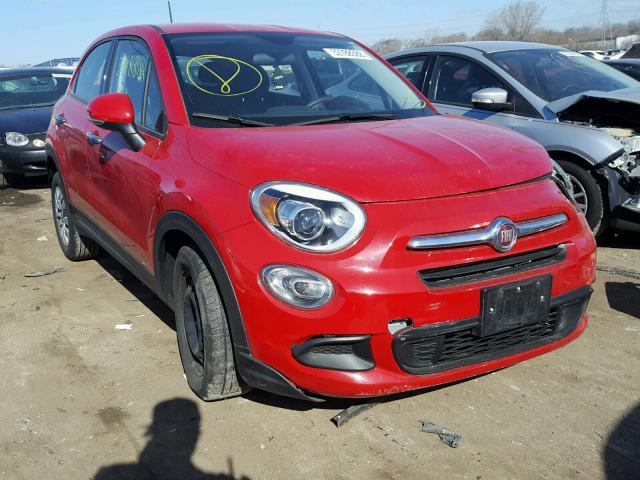 ZFBCFXAT0GP356370 - 2016 FIAT 500X POP RED photo 1