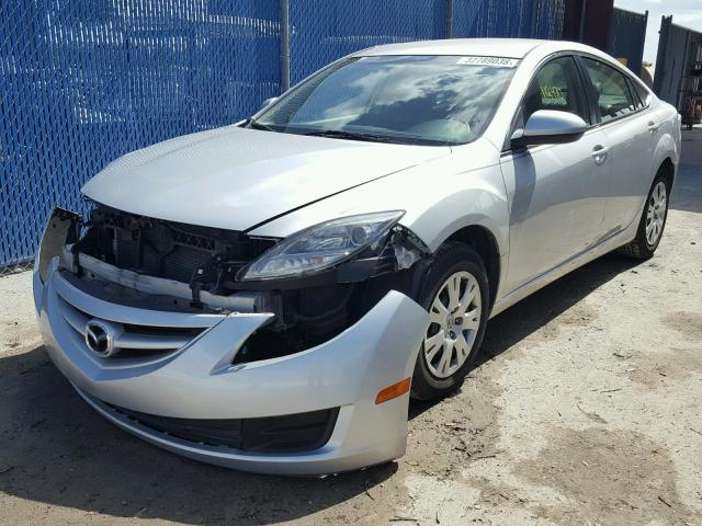 1YVHZ8BH6A5M21665 - 2010 MAZDA 6 I SILVER photo 2