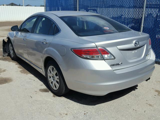 1YVHZ8BH6A5M21665 - 2010 MAZDA 6 I SILVER photo 3