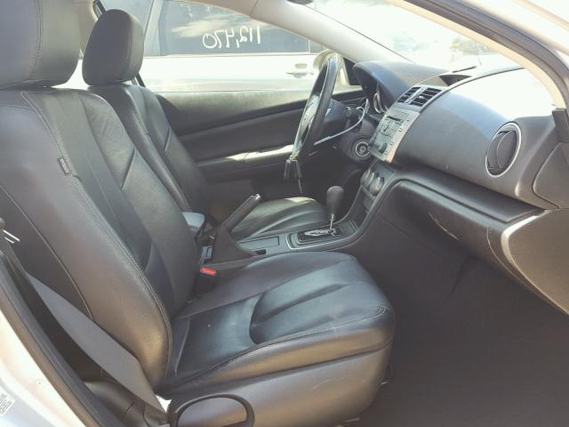 1YVHZ8BH6A5M21665 - 2010 MAZDA 6 I Gümüş foto 5