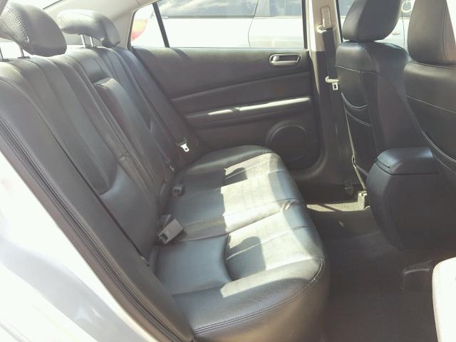 1YVHZ8BH6A5M21665 - 2010 MAZDA 6 I Gümüş foto 6