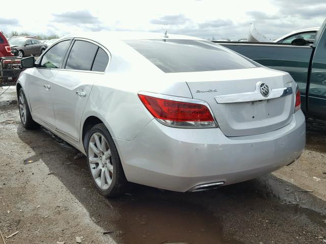 1G4GJ5E3XCF131140 - 2012 BUICK LACROSSE T SILVER photo 3