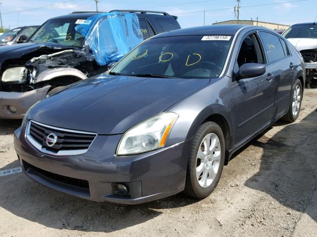 1N4BA41E57C822170 - 2007 NISSAN MAXIMA SE GRAY photo 2