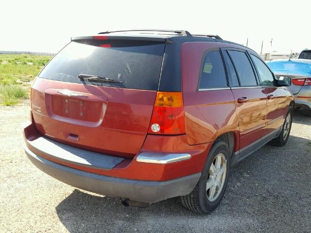 2C4GM68445R234717 - 2005 CHRYSLER PACIFICA T RED photo 4