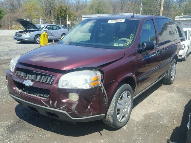 1GNDU23197D135039 - 2007 CHEVROLET UPLANDER L 勃艮第红 照片 2