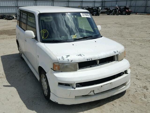 JTLKT324064040330 - 2006 TOYOTA SCION WHITE photo 1