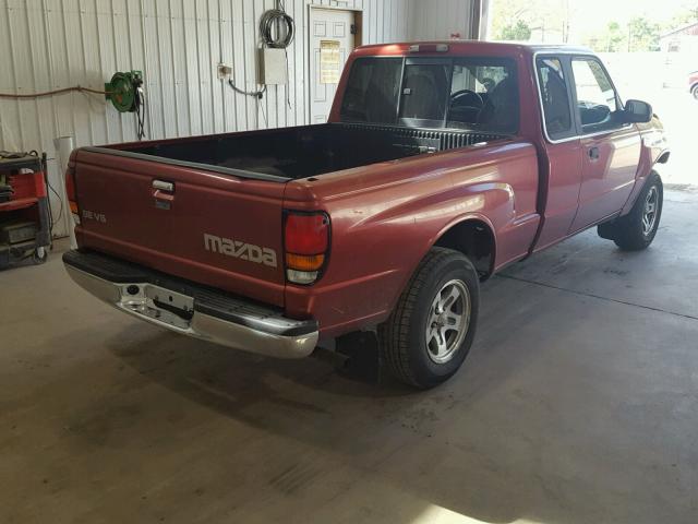 4F4YR16VXYTM20481 - 2000 MAZDA B3000 TROY RED photo 4