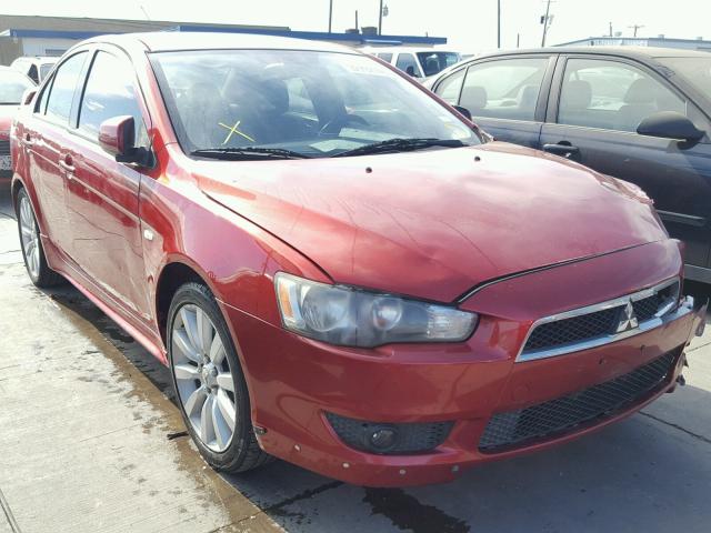 JA3AU86U38U012163 - 2008 MITSUBISHI LANCER GTS RED photo 1