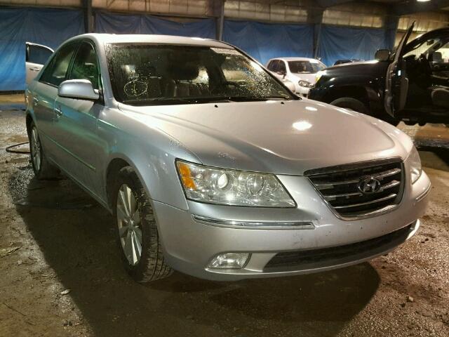 5NPEU46F99H431059 - 2009 HYUNDAI SONATA SE SILVER photo 1