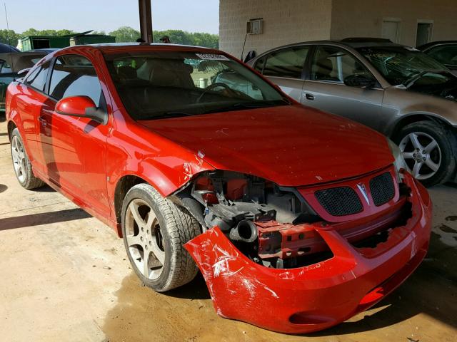 1G2AN18B087317057 - 2008 PONTIAC G5 GT RED photo 1