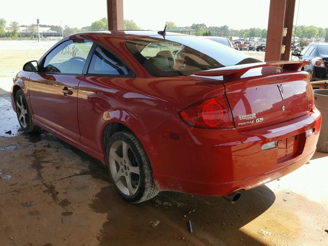 1G2AN18B087317057 - 2008 PONTIAC G5 GT RED photo 3