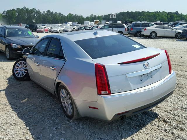 1G6DG5E57D0105433 - 2013 CADILLAC CTS LUXURY SILVER photo 3