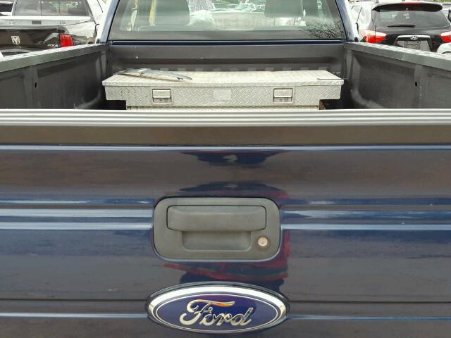 1FTMF1CM5DKD30411 - 2013 FORD F150 BLUE photo 6