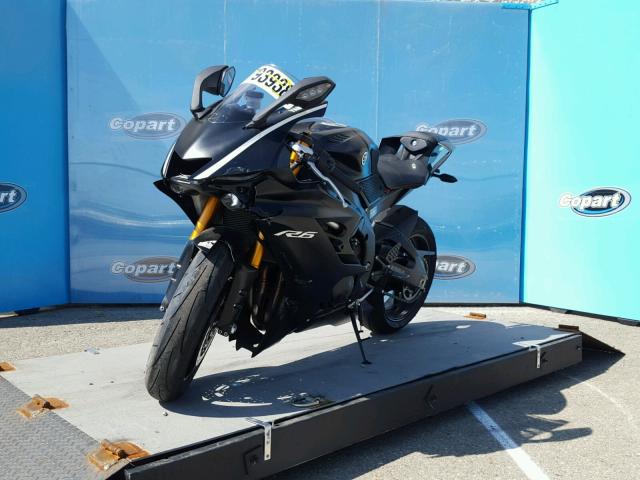 JYARJ28Y6HA000161 - 2017 YAMAHA YZFR6 C BLACK photo 2