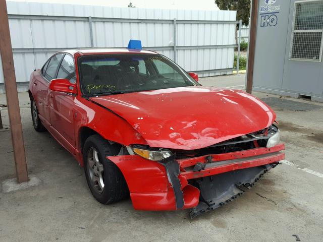 1G2WP52K5WF202229 - 1998 PONTIAC GRAND PRIX RED photo 1