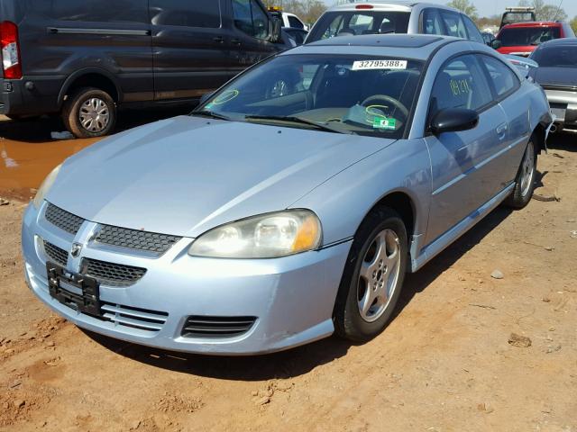 4B3AG42G84E140842 - 2004 DODGE STRATUS SX BLUE photo 2