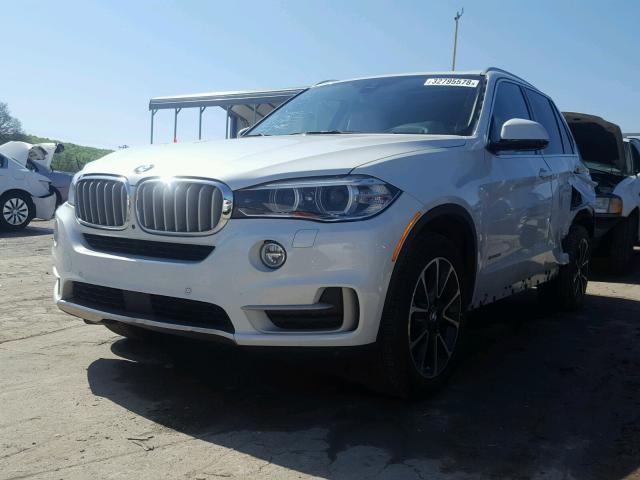 5UXKR6C5XG0J82341 - 2016 BMW X5 XDRIVE5 WHITE photo 2