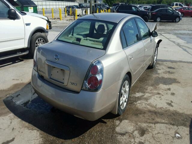 1N4AL11D15C211383 - 2005 NISSAN ALTIMA S BEIGE photo 4