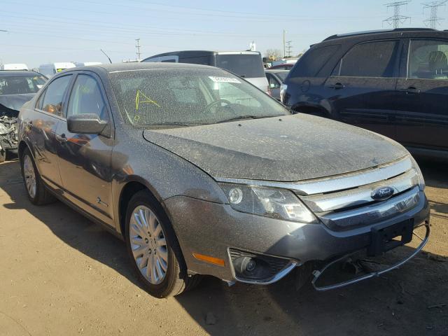 3FADP0L36AR133937 - 2010 FORD FUSION HYB GRAY photo 1