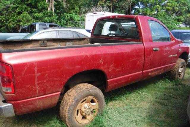 3D7KS26C46G222566 - 2006 DODGE RAM 2500 S RED photo 4