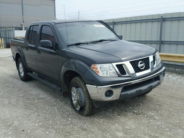 1N6AD0EV2AC405531 - 2010 NISSAN FRONTIER C GRAY photo 1