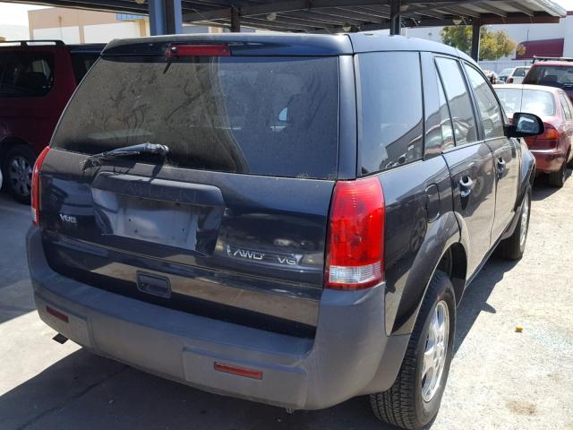 5GZCZ63BX2S803813 - 2002 SATURN VUE BLACK photo 4