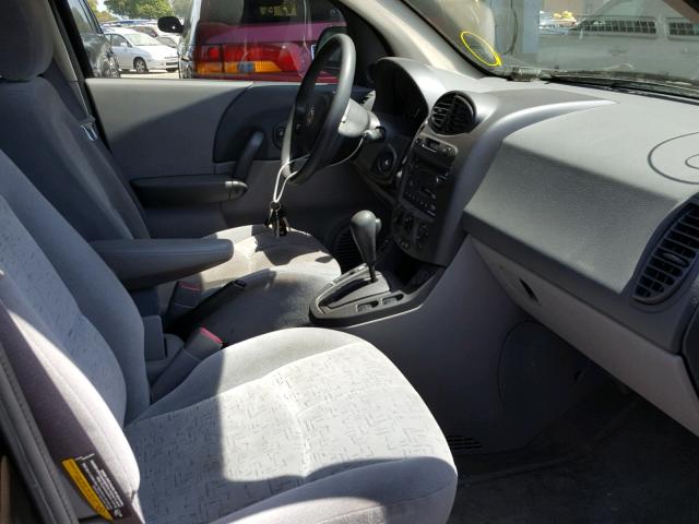 5GZCZ63BX2S803813 - 2002 SATURN VUE BLACK photo 5
