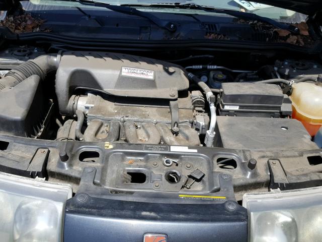 5GZCZ63BX2S803813 - 2002 SATURN VUE BLACK photo 7