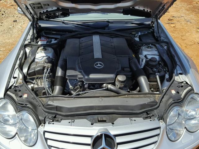 WDBSK75F83F021929 - 2003 MERCEDES-BENZ SL 500R SILVER photo 7