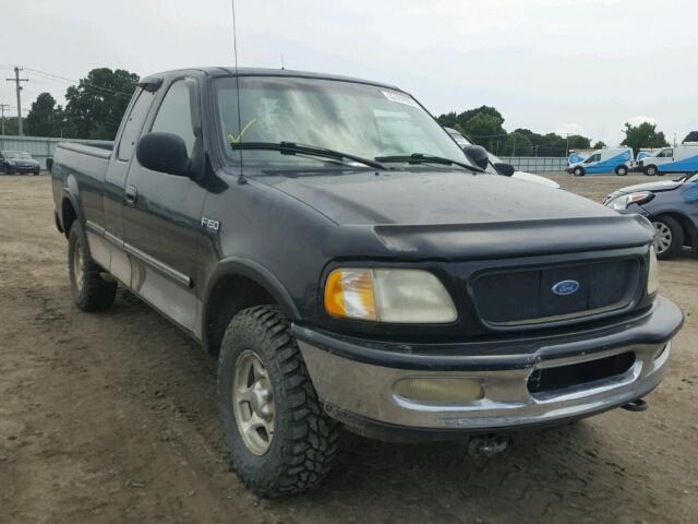 1FTDX186XVKB09461 - 1997 FORD F150 BLACK photo 1