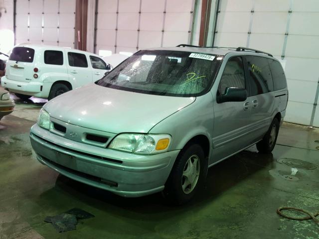 1GHDX03E0XD146285 - 1999 OLDSMOBILE SILHOUETTE SILVER photo 2