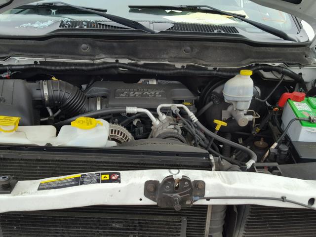 1D3KU28D04J109680 - 2004 DODGE RAM 2500 S WHITE photo 7