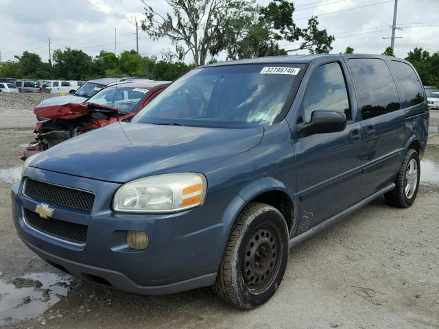 1GNDV03L85D162989 - 2005 CHEVROLET UPLANDER BLUE photo 2