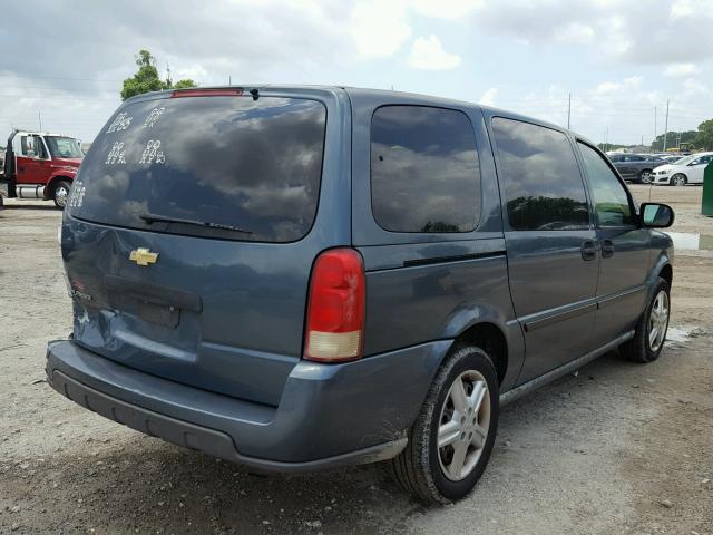 1GNDV03L85D162989 - 2005 CHEVROLET UPLANDER BLUE photo 4