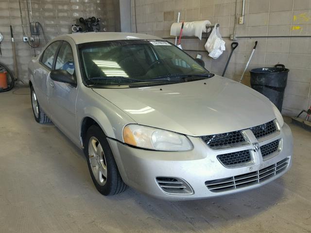 1B3EL46T35N556868 - 2005 DODGE STRATUS SX SILVER photo 1