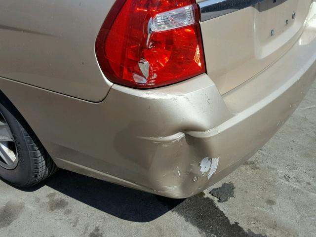 1G1ZT54835F288394 - 2005 CHEVROLET MALIBU LS Qızıl foto 10